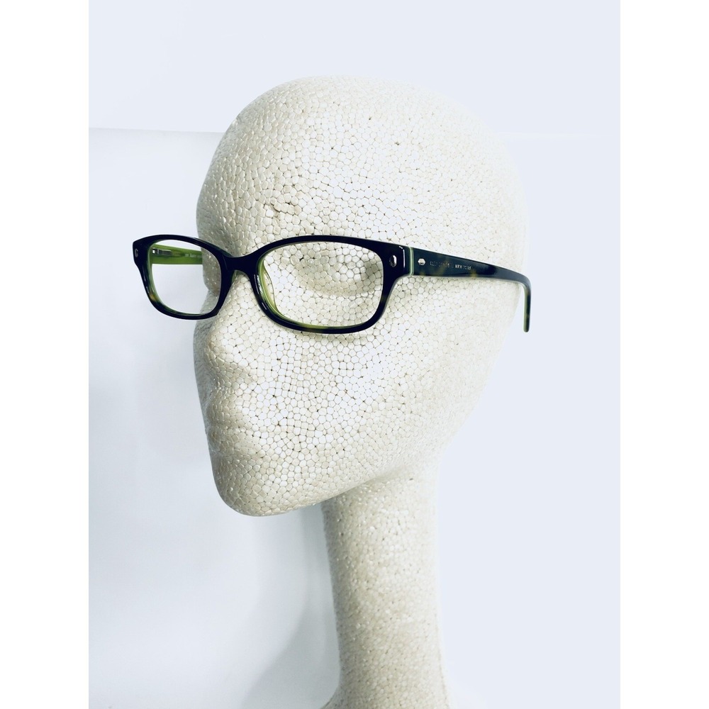 Kate Spade Brown Tortoise w Green Cat Eye Glasses Paxton 53 16 130 - Picture 10 of 12